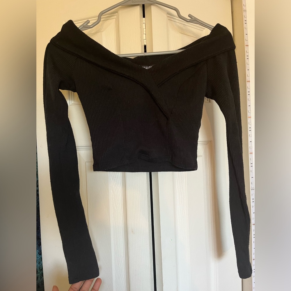 Fashion Nova Off-the-shoulder sweater